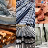 Building materials, construction materials