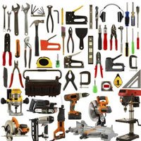 Industrial tools, hand tools, machinery parts